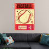 "Retro Baseball Poster"