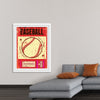 "Retro Baseball Poster"