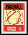 "Retro Baseball Poster"