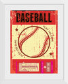 "Retro Baseball Poster"