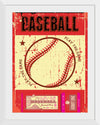 "Retro Baseball Poster"