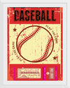 "Retro Baseball Poster"