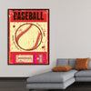 "Retro Baseball Poster"