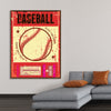 "Retro Baseball Poster"