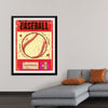 "Retro Baseball Poster"