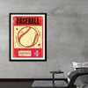 "Retro Baseball Poster"