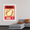 "Retro Baseball Poster"