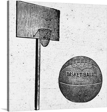  “Ball and Hoop” encapsulates the raw, unbridled passion and energy of basketball in a visually striking artwork. Every line, curve, and shadow is meticulously crafted to bring the iconic image of a basketball poised for the net to life. The monochromatic scheme exudes an air of classic elegance while highlighting the intricate details that make this piece a timeless treasure. 