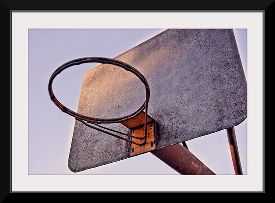 "Old Vintage Basketball Hoop", Circe Denyer