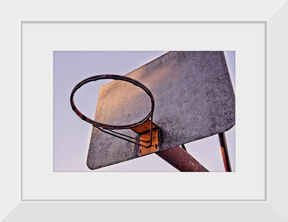 "Old Vintage Basketball Hoop", Circe Denyer