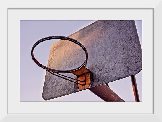 "Old Vintage Basketball Hoop", Circe Denyer