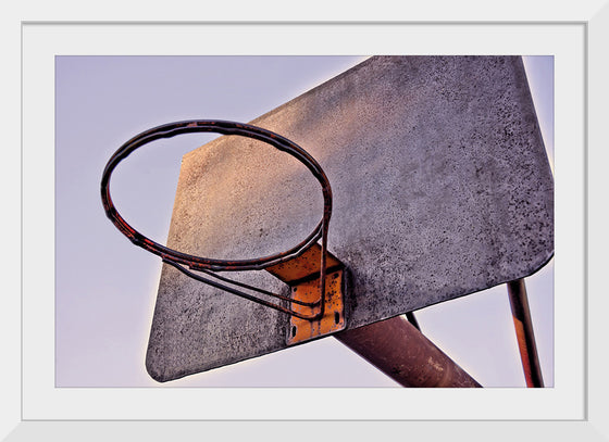 "Old Vintage Basketball Hoop", Circe Denyer