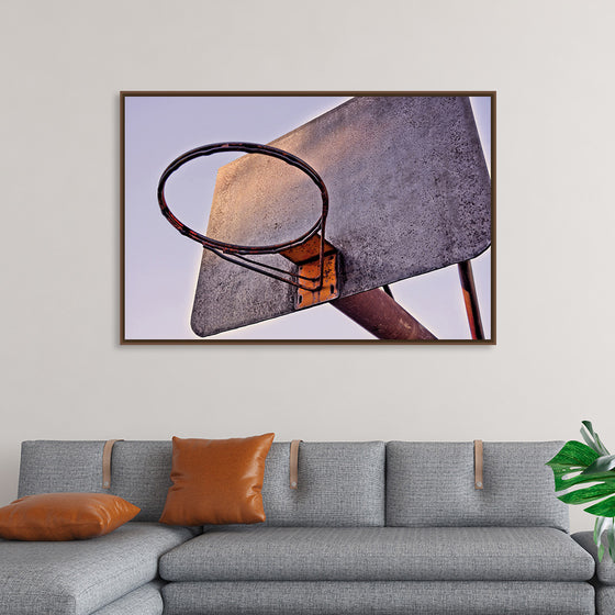 "Old Vintage Basketball Hoop", Circe Denyer