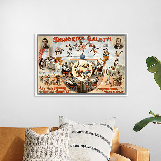 "Signorita Galetti and Her Troupe of the World’s Greatest Performing Monkeys!", Karen Arnold