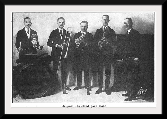 "Original Dixieland Jazz Band from Talking Machine World, January 15, 1921"