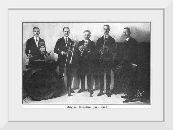 "Original Dixieland Jazz Band from Talking Machine World, January 15, 1921"