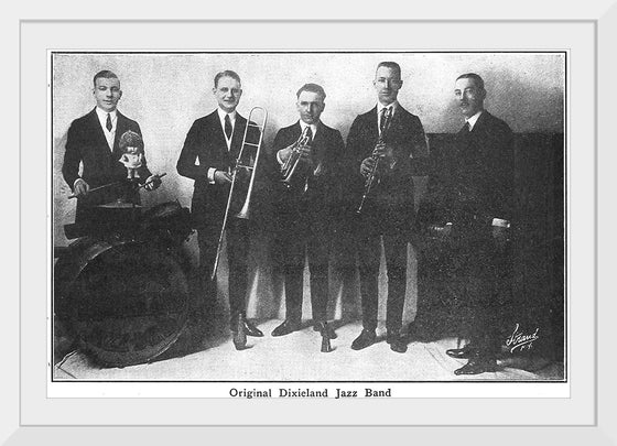 "Original Dixieland Jazz Band from Talking Machine World, January 15, 1921"