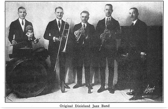 "Original Dixieland Jazz Band from Talking Machine World, January 15, 1921"