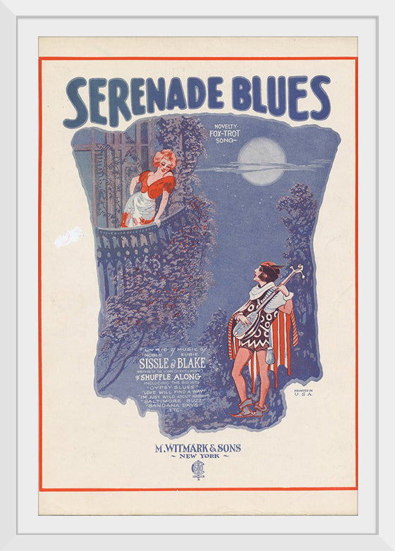 "Serenade Blues 1", Noble Sissle and Eubie Blake