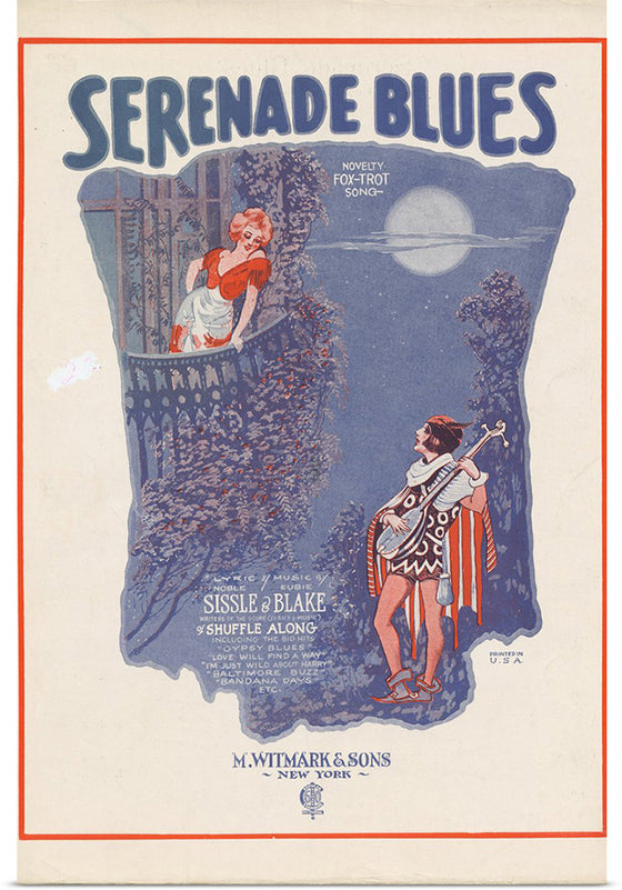 "Serenade Blues 1", Noble Sissle and Eubie Blake