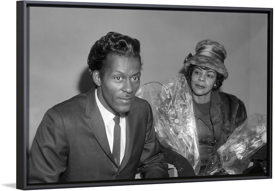 "Chuck Berry en Lucy Ann (1965)", Joop van Bilsen