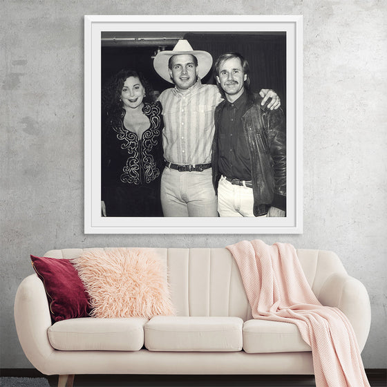 "Garth Brooks with Jennie Frankel and John Ford Coley at the Country Music Awards", Twins of Sedona