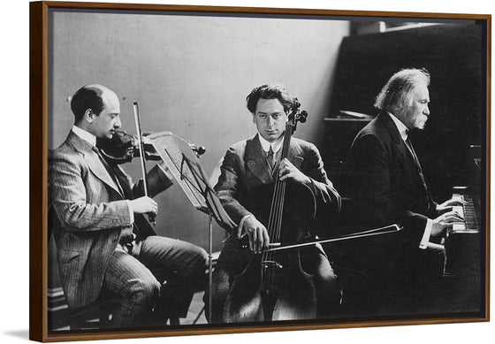 "The Hambourg Trio at the Toronto Arts and Letters Club- Jan, Boris and Professor Michael Hambourg", M.O. Hammond fonds