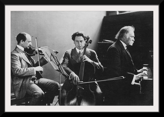 "The Hambourg Trio at the Toronto Arts and Letters Club- Jan, Boris and Professor Michael Hambourg", M.O. Hammond fonds