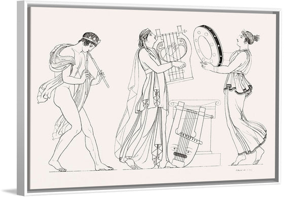 "Grecian musical performers", Thomas Baxter