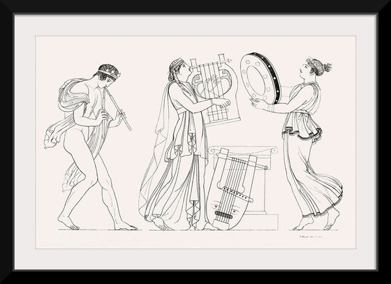 "Grecian musical performers", Thomas Baxter