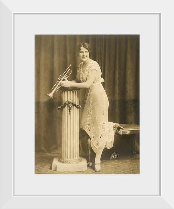 "Inez Lawson, Vaudeville Musical Artist", Luther S. White