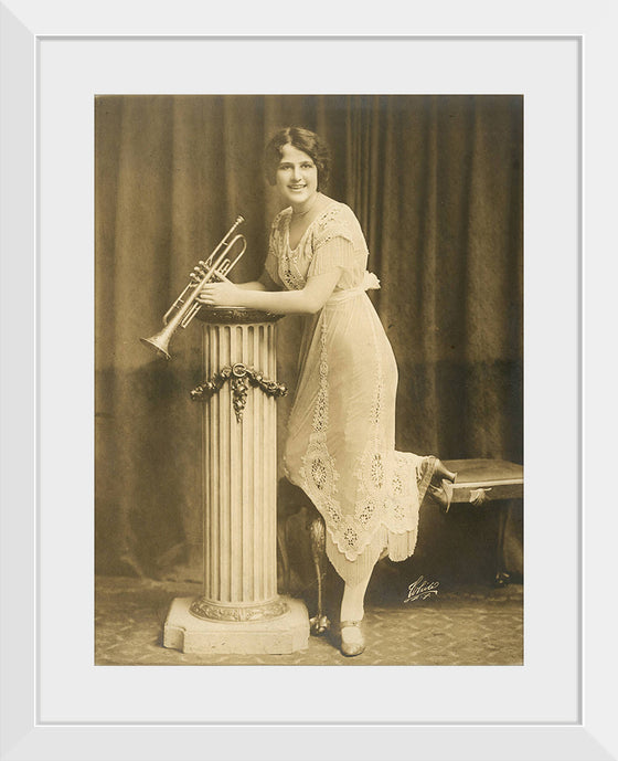 "Inez Lawson, Vaudeville Musical Artist", Luther S. White