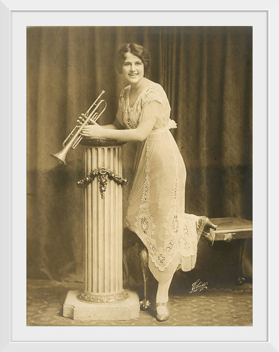 "Inez Lawson, Vaudeville Musical Artist", Luther S. White