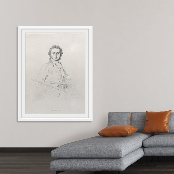 "Niccolò Paganini", Jean Auguste Dominique Ingres