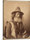 “An Italian Street Musician” is a captivating photograph by Gustave Le Gray. The photograph depicts a street musician playing a wind instrument, with a group of people gathered around him. 