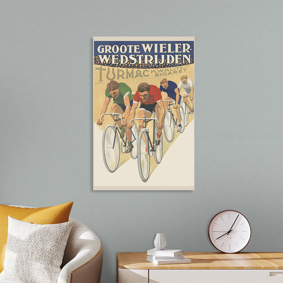 "Vintage Cycle Racing Poster", Karen Arnold