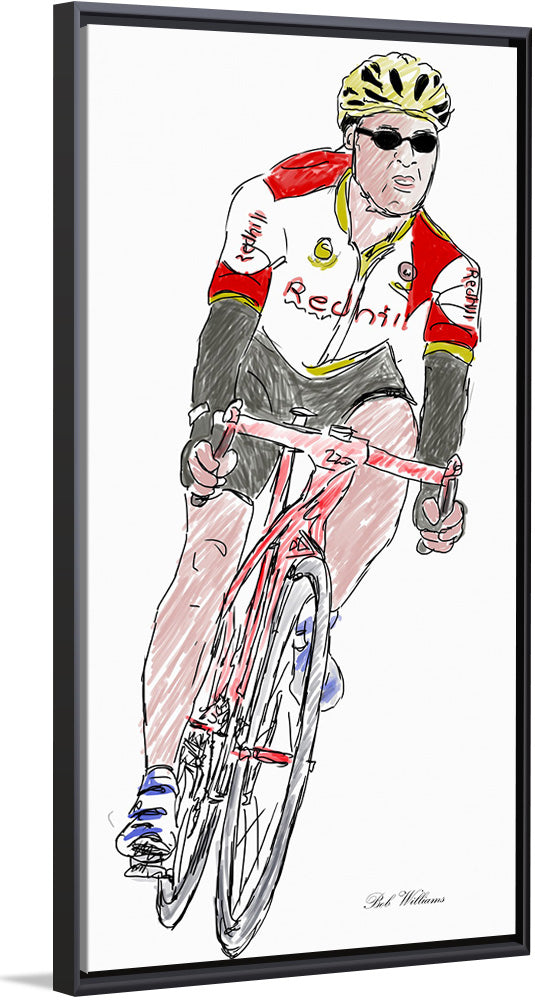 "Cyclist Racing", Bob Williams