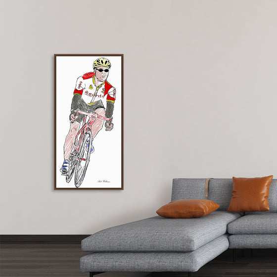 "Cyclist Racing", Bob Williams