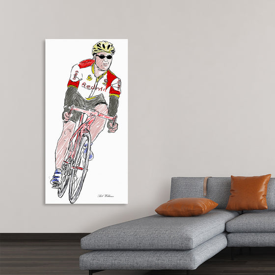 "Cyclist Racing", Bob Williams