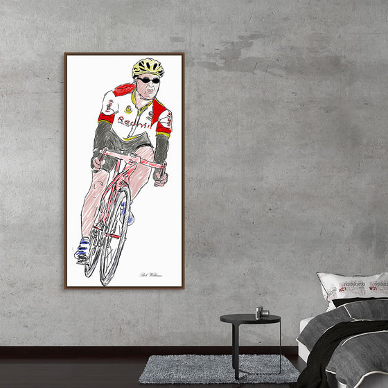 "Cyclist Racing", Bob Williams