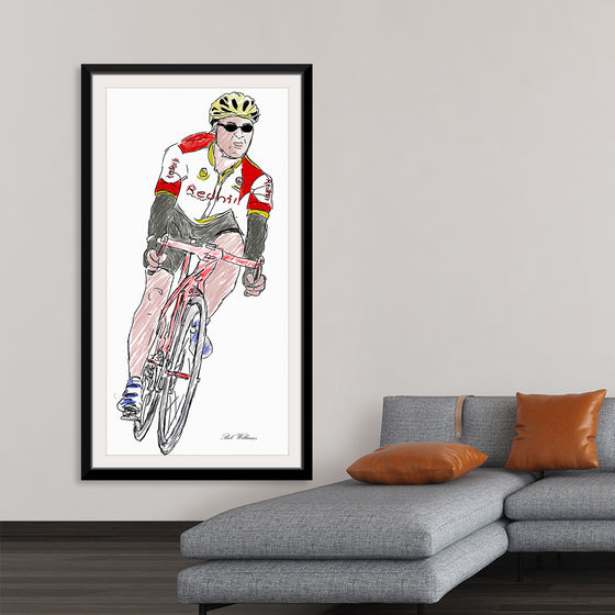 "Cyclist Racing", Bob Williams