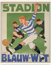 "Vintage Football Poster"