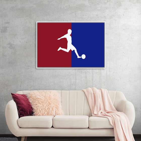 "Soccer Breakaway Logo", Lee Wag