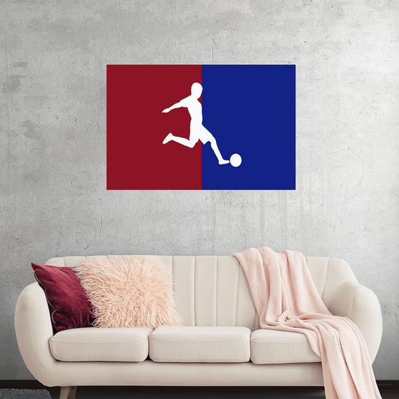 "Soccer Breakaway Logo", Lee Wag