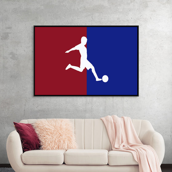 "Soccer Breakaway Logo", Lee Wag