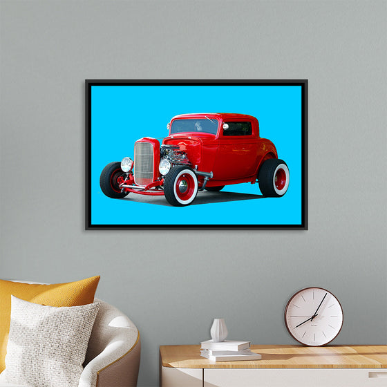 "Customized Hot Rod Car"