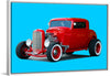 "Customized Hot Rod Car"