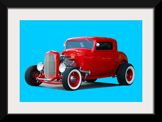 "Customized Hot Rod Car"