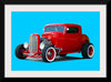 "Customized Hot Rod Car"