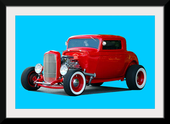 "Customized Hot Rod Car"